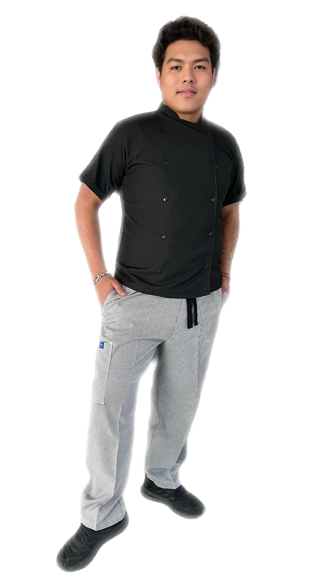 Uniformes para restaurantes, filipinas de chef, pantalones para cocina