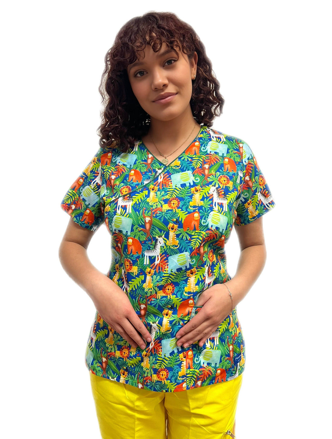 Filipina ESTAMPADA a tu gusto  Uniformes Stanford, pídelo tú diseño