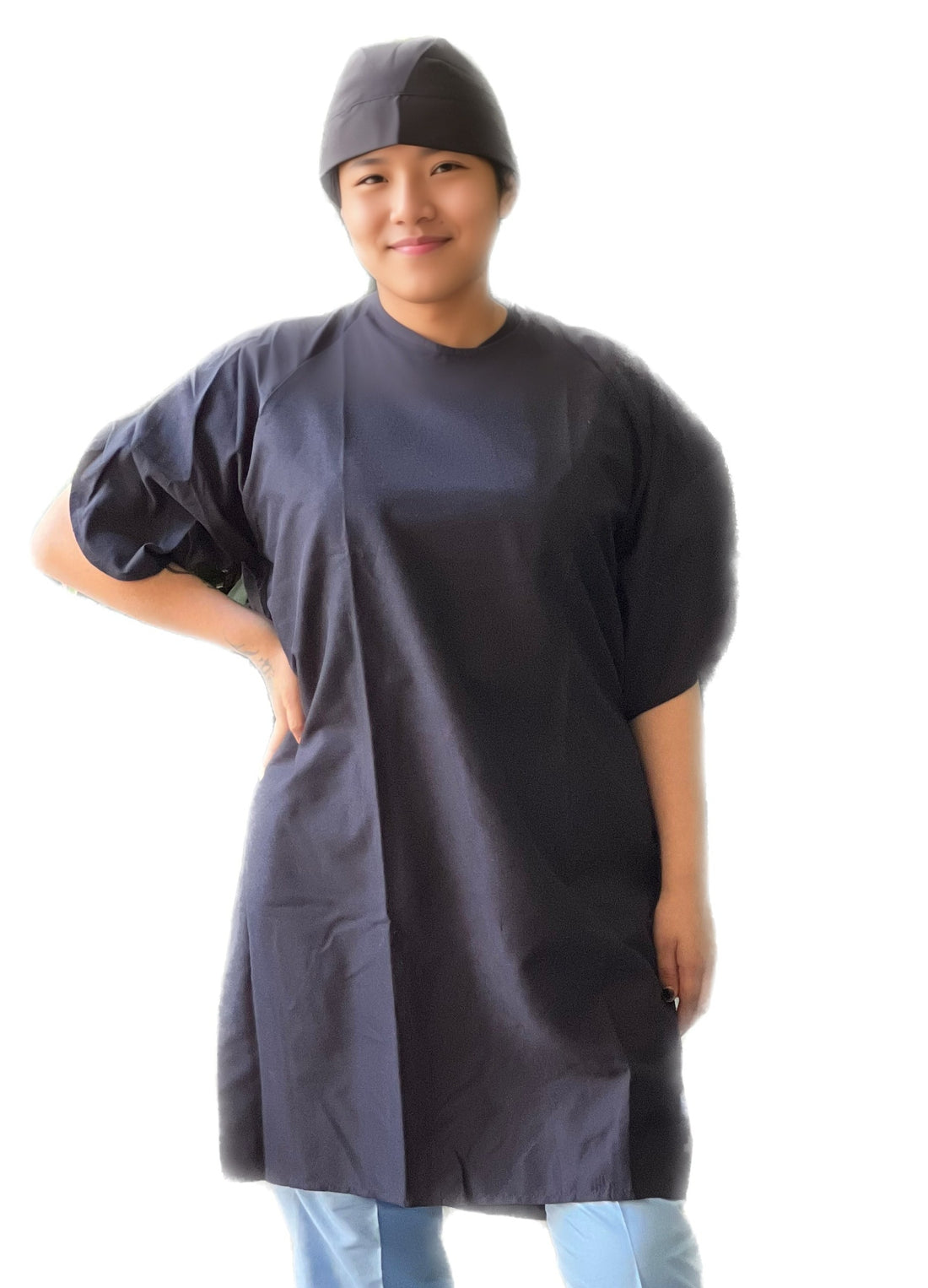 Bata paciente adulto Unisex Unitalla para hospitales Uniformes Stanford