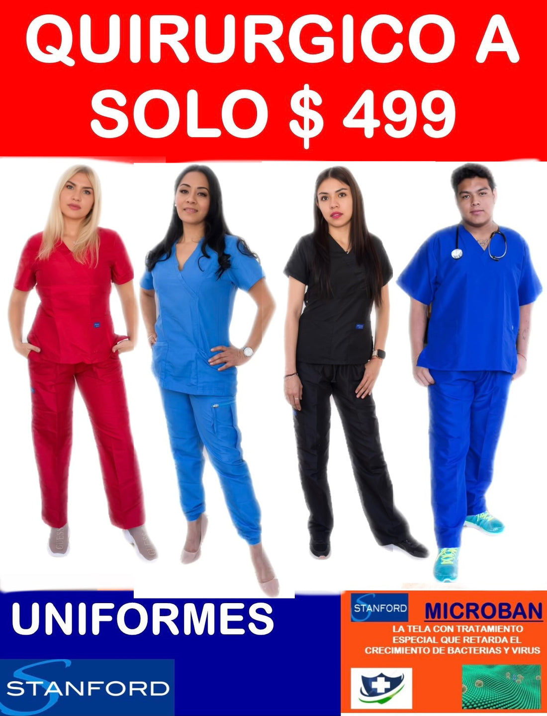 La mejor calidad en Uniformes Industriales, Corporativos y Ejecutivos de Mexico Somos Fabricantes de: Playeras tipo Polo, Camisas, Filipinas, Camisolas, Corbatas, Mascadas, Chamarras, Pantalones tipo Dockers, Camisolas, Pantalones y Overoles Industriales, Gorras. Batas, Quirúrgico Uniformes Stanford