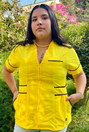 filipina con cierre mujer uniformes stanford uniformes mexico bata quirúrgica tienda de uniformes pijama quirurgica mujer pijama quirúrgica mujer pijama medica mujer uniformes clínicos