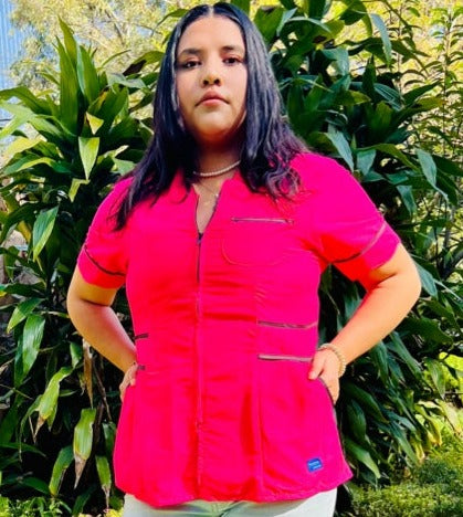 filipina mujer con cierre,uniformes stanford uniformes mexico bata quirúrgica tienda de uniformes pijama quirurgica mujer pijama quirúrgica mujer pijama medica mujer uniformes clínicos