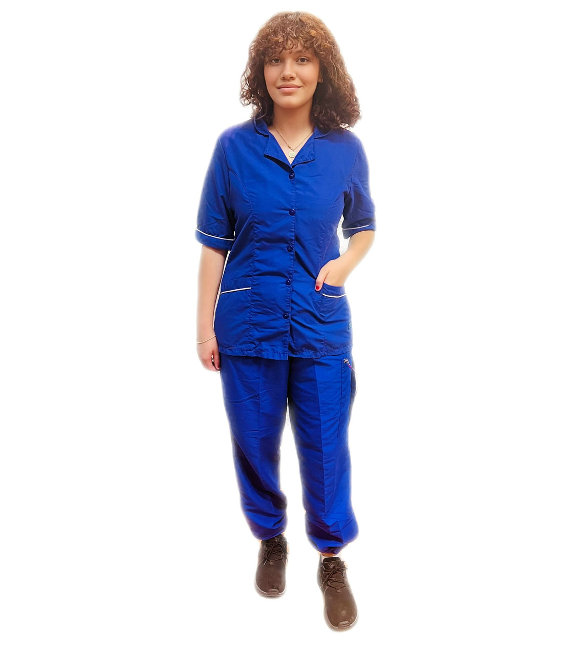 Uniforme de personal de limpieza filipina y pantalones, cleaning o hotel