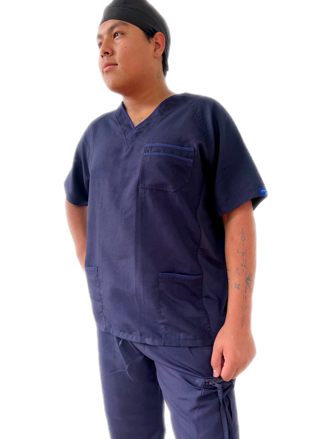 Uniformes Stanford quirúrgico azul marino de pantalones quirúrgicos rectos y filipina quirúrgica Guatemala. Es opción increíble cómoda y práctica para tu trabajo médico. Quirúrgico moderno de más alta calidad, hecho en México 