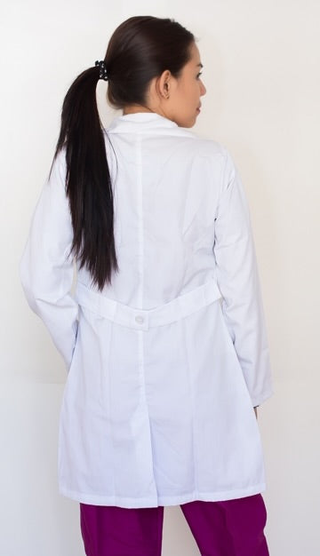Bata 100% algodón medica uniformes Stanford mujer
