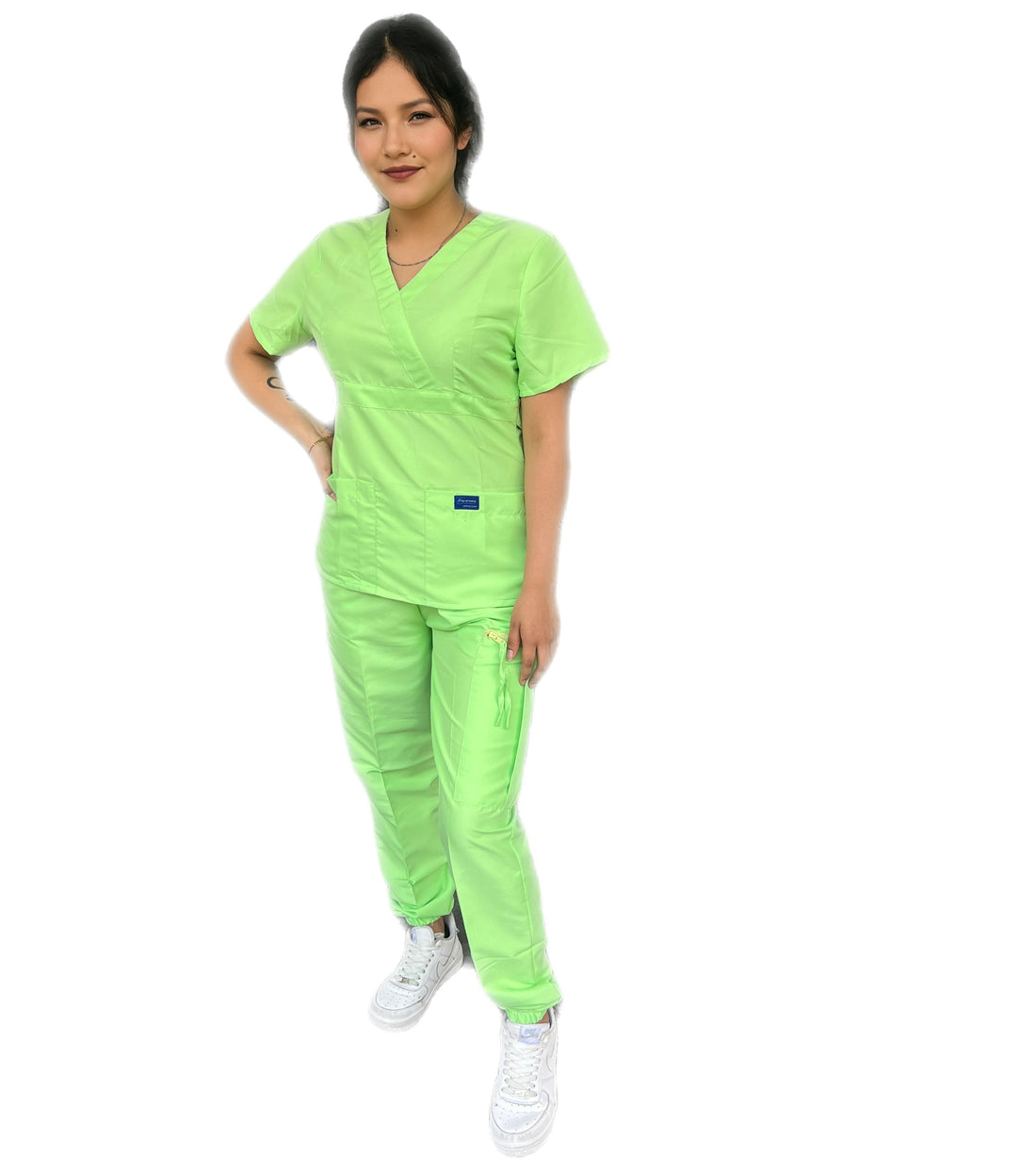 Pijama MÉDICA para Dama Grey´S Stanford SPÁNDEX Repelente, resistente a cloro 