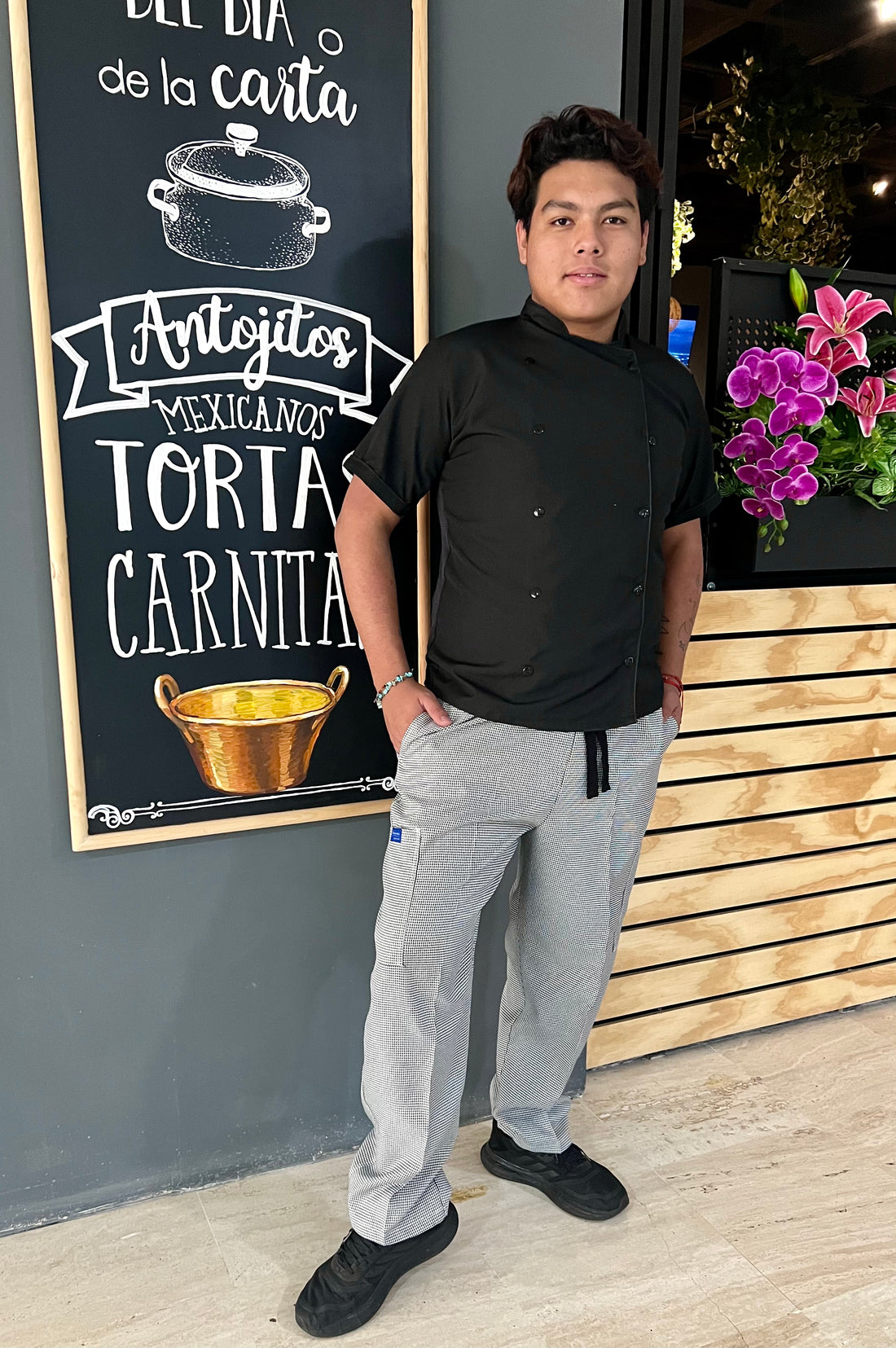 Filipina chef gastronomía uniformes Stanford de más alta calidad